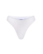 The front of the Marina bottom in white rib on a white background.